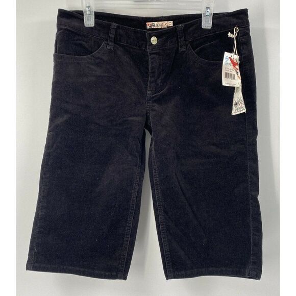 Split Corduroy Shorts Sz 11 Vintage 90's Nineties Surf Skate Deadstock - Picture 1 of 5